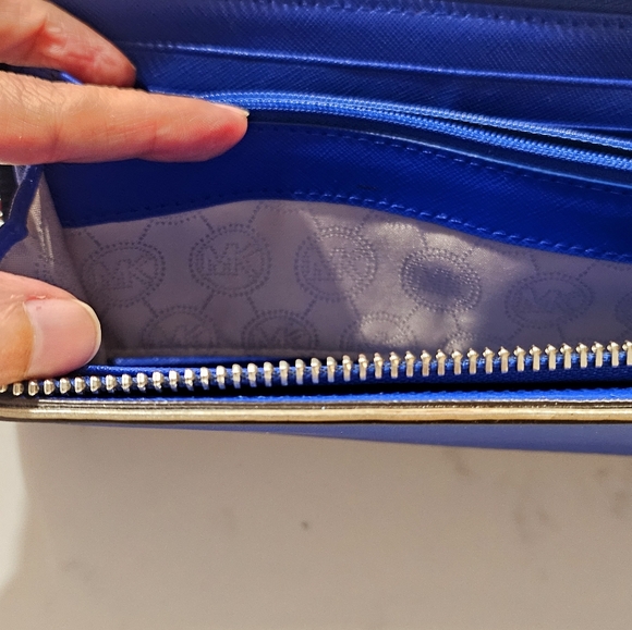 MICHAEL Michael Kors Blue Clutch